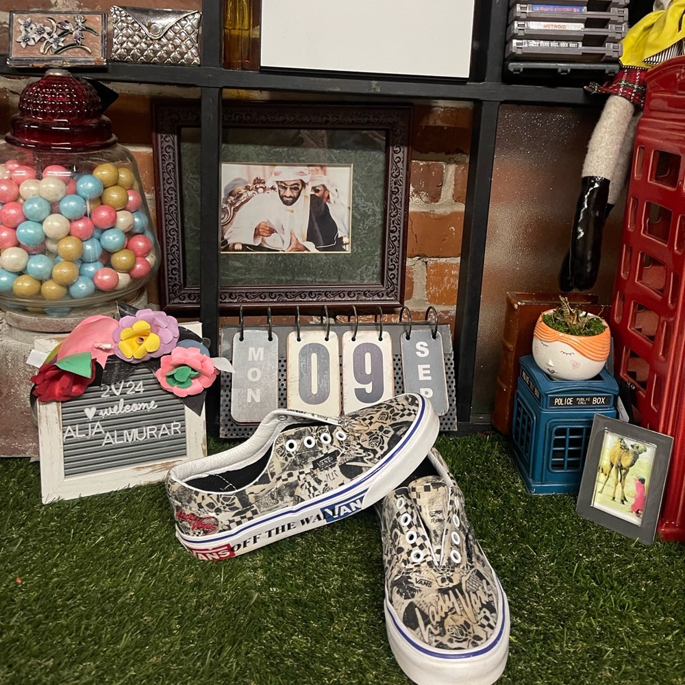 Off The Wall Lady Vans Size 7